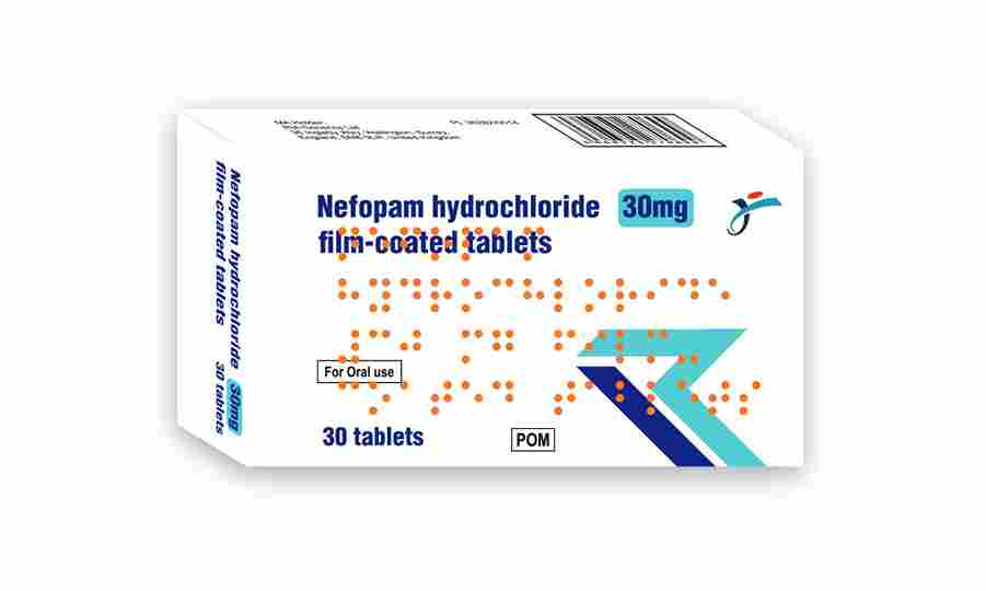 Nefopam Hydrochloride 30 mg Tablets_30's